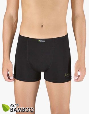 GINA pánské boxerky kratší nohavička, šité, s potiskem Eco Bamboo 73129P{% if product.brand.name %} – Gina{% endif %}