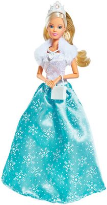 SIMBA Šaty pro panenku Steffi Love Ice Princess set s doplňky – fotka 2