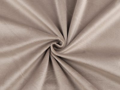 Samet / velvet hladký šíře 280 cm METRÁŽ{% if variant.name %} – 2 (240 g/m²) béžová{% endif %}