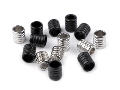 Kovová koncovka na šňůru Ø5 mm / ozdoba 10 kusů{% if product.brand.name %} – Galanterka{% endif %}