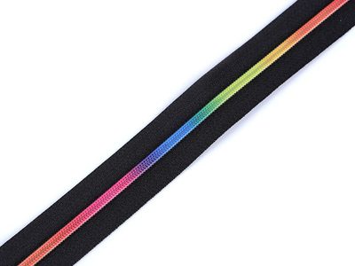 Duhový zip spirálový šíře 3 mm metráž 1 m{% if product.brand.name %} – Stoklasa{% endif %}