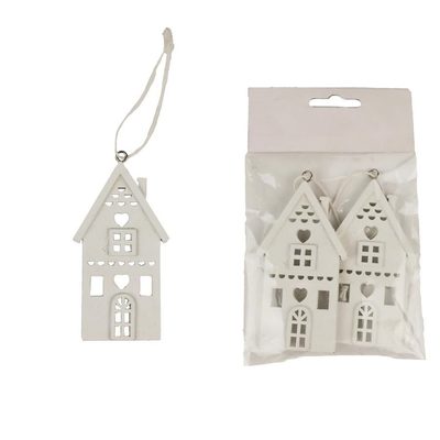 Dekorační domečky, 2 ks D4521 - 5 x 0,5 x 10 cm{% if product.brand.name %} – Morex{% endif %}