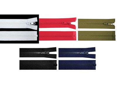 Kostěný zip šíře 5 mm délka 95 cm (bundový){% if product.brand.name %} – Stoklasa{% endif %}