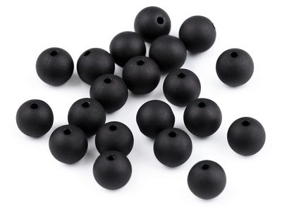 Plastové korálky matné Ø10 mm 20 kusů{% if product.brand.name %} – Galanterka{% endif %}