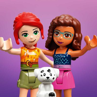 LEGO FRIENDS Olivia a její elektromobil 41443 STAVEBNICE – fotka 2