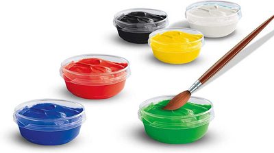 Barvy plakátové kreativní set 6 barev – fotka 1