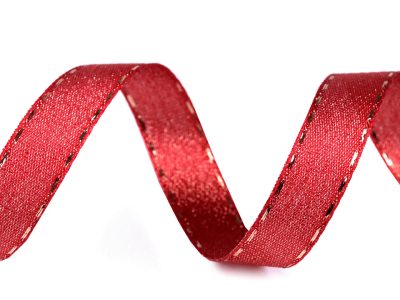 Stuha s lurexem šíře 15 mm návin 10 metrů{% if product.brand.name %} – Galanterka{% endif %}