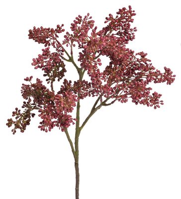 Umělá větvička s kuličkami 54 cm - vínovorůžová{% if product.brand.name %} – Canea{% endif %}