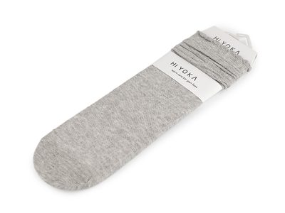 Dámské / dívčí bavlněné ponožky{% if variant.name %} – 4 šedá holubí{% endif %}