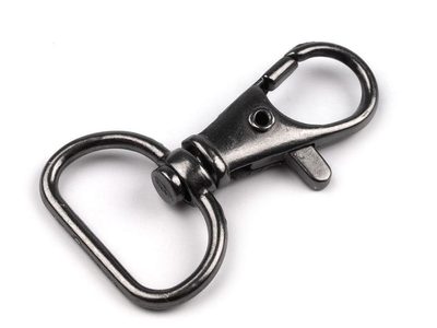 Kovová karabina průvlek 18 mm 5ks{% if variant.name %} – 3 nikl černý{% endif %}