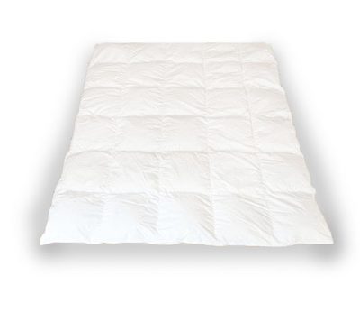 Péřová prošívaná přikrývka COMFORT - bílá 140x200 cm – fotka 3