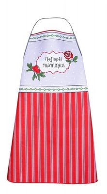 Kuchyňská zástěra Nejlepší maminka červená UNI velikost{% if product.brand.name %} – Forbyt{% endif %}