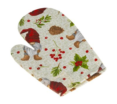 Kuchyňská chňapka vánoční Zelená,Červená,Béžová CH/124 28x18 cm{% if product.brand.name %} – Bellatex{% endif %}