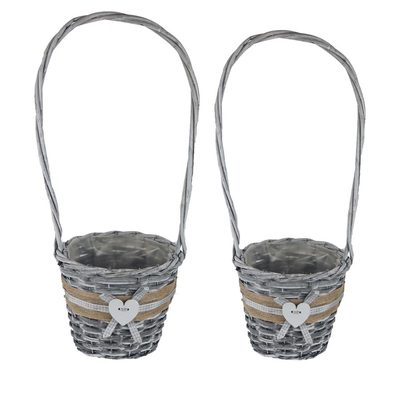 Obal s plastem šedý, S/2 P2025-21 - dia 14x12/41cm{% if product.brand.name %} – Morex{% endif %}