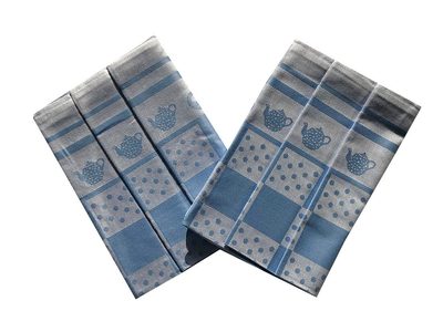 Utěrka Extra savá 50x70 Konvička/puntík modrá - 3 ks{% if product.brand.name %} – Svitap{% endif %}