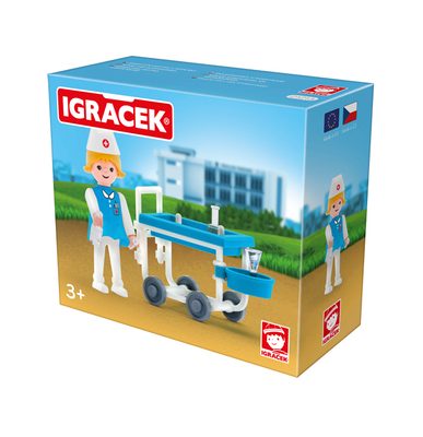 IGRÁČEK Zdravotní sestra s doplňky v krabičce – fotka 2