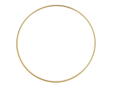 Kovový kruh pro lapač snů Ø30 cm{% if variant.name %} – 2 zlatá{% endif %}