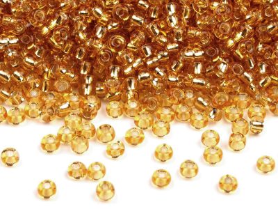 Rokajl Preciosa 10/0 - 2,3 mm s průtahem balení 10 gramů{% if product.brand.name %} – Galanterka{% endif %}