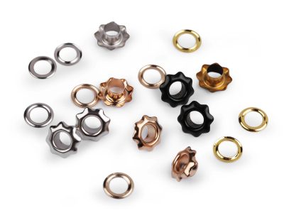 Průchodky s podložkou vnitřní Ø5 mm / vnější Ø11 mm květ 50 párů{% if product.brand.name %} – Galanterka{% endif %}