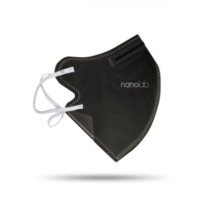 3 KUSY nanorespirátory černé FFP2 velikost M lehké{% if product.brand.name %} – Nanolab{% endif %}