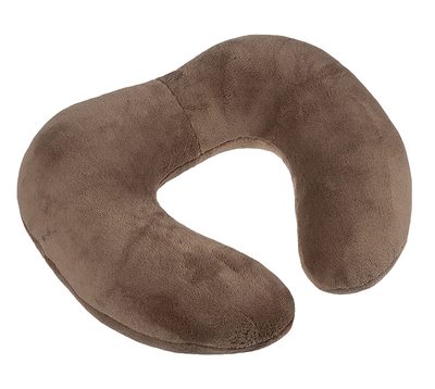 Polštářek cestovní podkova Kávová 24/013 30x35 cm{% if product.brand.name %} – Bellatex{% endif %}
