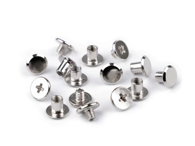 Sedlářský nýt šroubovací Ø10 mm 10 párů{% if variant.name %} – 5 nikl sv.{% endif %}