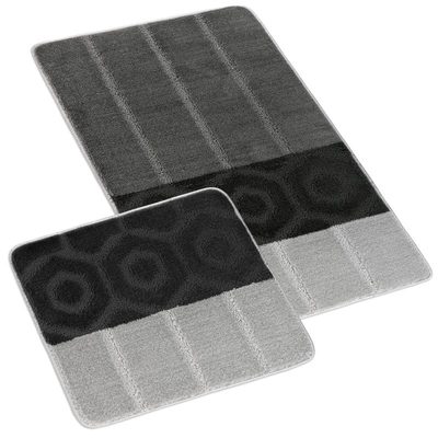 SADA BANY 60x100 + 60x50 cm - bez výkroje Šedá,Černá 760/009 sada 60x100, 60x50 cm{% if product.brand.name %} – Bellatex{% endif %}