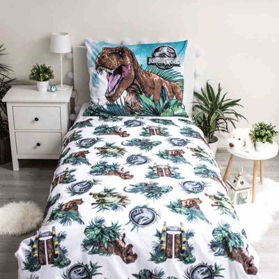 Jurský Svět Roar svítící Bavlna, 140/200, 70/90 cm – fotka 2