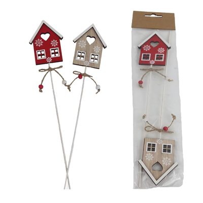 Zápich domeček, 2 ks D6379 - 32 cm{% if product.brand.name %} – Morex{% endif %}