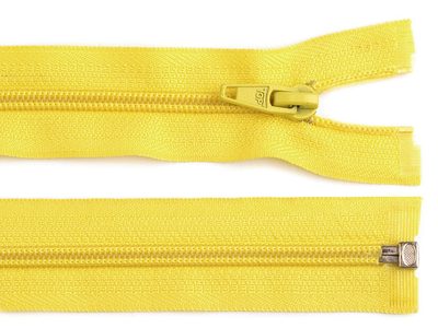 Spirálový zip šíře 5 mm délka 40 cm bundový POL{% if variant.name %} – 110 žlutá{% endif %}