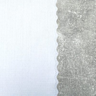 Teflonový ubrus 3018 bílá STANDARD 120x120 cm – fotka 3