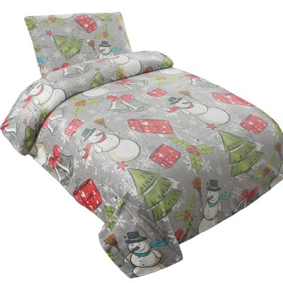 Povlečení mikroflanel Navidad 140x200, 70x90 cm{% if product.brand.name %} – Jahu{% endif %}
