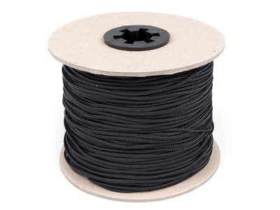 Šňůra technická žaluziová Ø1,6 mm návin 100 metrů{% if variant.name %} – černá{% endif %}