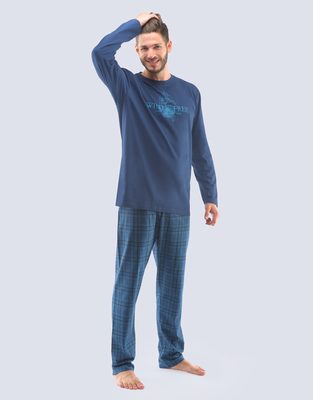 Pánské pyžamo dlouhé{% if product.brand.name %} – Gina{% endif %}