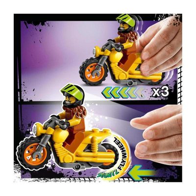LEGO City Demoliční kaskadérská motorka 60297 – fotka 3