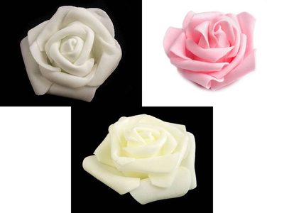 Dekorační pěnová růže Ø6 cm 10ks{% if product.brand.name %} – Galanterka{% endif %}