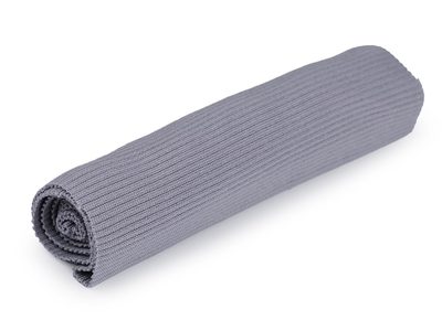 Elastický náplet žebrovaný 15x80 cm{% if variant.name %} – 38/015 šedá světlá{% endif %}