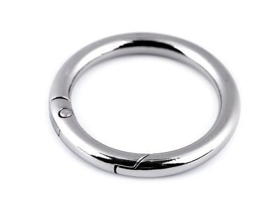 Karabina / kroužek na klíče Ø32 mm{% if variant.name %} – 1 nikl{% endif %}