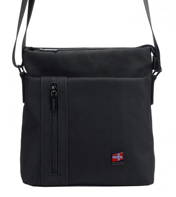 Nordee Pánská crossbody taška 23 x 24 cm černá{% if product.brand.name %} – NORDEE{% endif %}