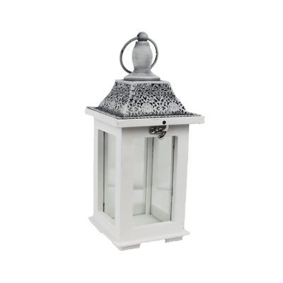 Dřevěná lucerna D6043 - 29 cm{% if product.brand.name %} – Morex{% endif %}