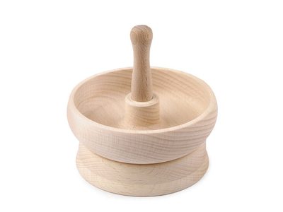Dřevěný mlýnek k navlékání rokajlu Ø10 cm{% if product.brand.name %} – Stoklasa{% endif %}