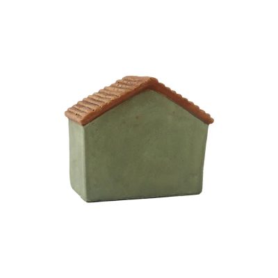 Dekorace domeček X7368/2 - 12.2 × 7 × 10.6 cm – fotka 1