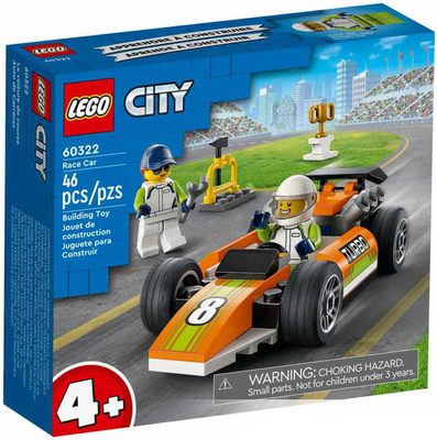 LEGO CITY Závodní auto 60322 STAVEBNICE – fotka 2