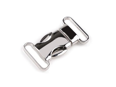 Spona celokovová trojzubec šíře 20 mm{% if variant.name %} – nikl{% endif %}