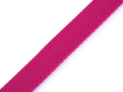 Popruh polypropylénový šíře 20 mm návin 25 metrů{% if variant.name %} – 4 růžová pink{% endif %}