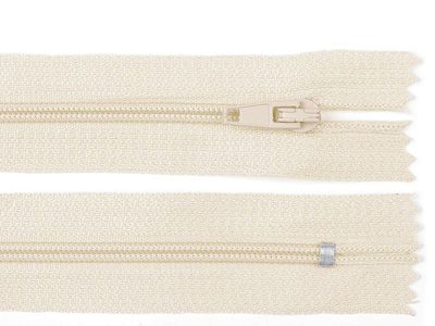 Spirálový zip šíře 3 mm délka 25 cm - 306 béžová nejsv.