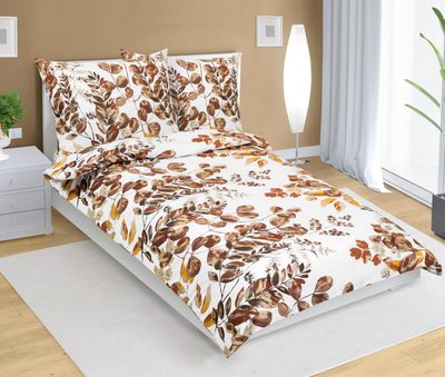 Bavlněné povlečení Hnědá,Béžová 90/312{% if product.brand.name %} – Bellatex{% endif %}