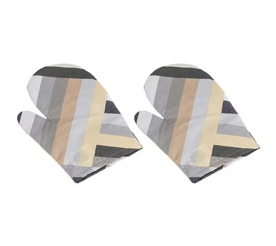 Kuchyňská chňapka - 2ks Šedá,Béžová CH/231 28x18 cm{% if product.brand.name %} – Bellatex{% endif %}