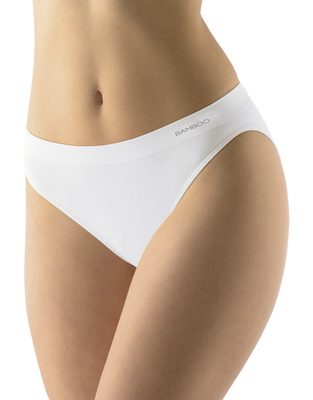 Dámské kalhotky klasické Eco Bamboo{% if variant.name %} – bílá - S/M{% endif %}