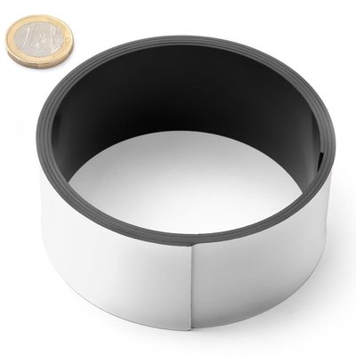 Magnetická páska bílá  40 x 1 mm balení 1 METR{% if product.brand.name %} – UNIMAGNET{% endif %}